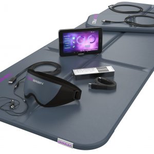 Omnium1 2.0 Basic Combo with OmniMat, OmniPad and OmniBrain for full-body, local and light color sound PEMF sessions